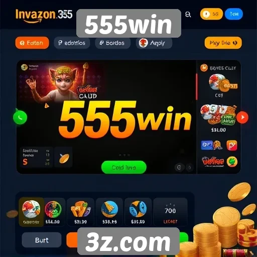 Interface do usuário do 555win é intuitiva
